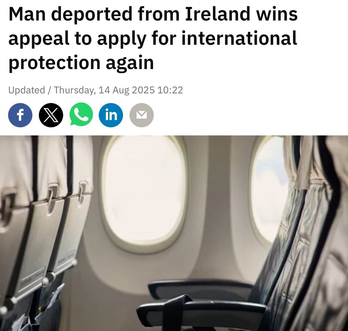 Honestly, I think it’d be more dignified if they just stuck a massive wheel in Dublin Airport and had them spin it upon landing to determine their excuse to stay.

I’d rather they mock our intelligence openly than continue to downplay the massive abuse of our asylum system as if