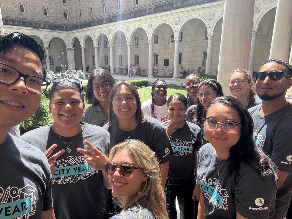 The 2025-2026 corps have been hard at work in their first week of training. Yesterday, teams were encouraged to explore Boston outside the office for an Ubuntu walk - a practice used to build community while learning about the communities we serve.  
#cityyear #americorps