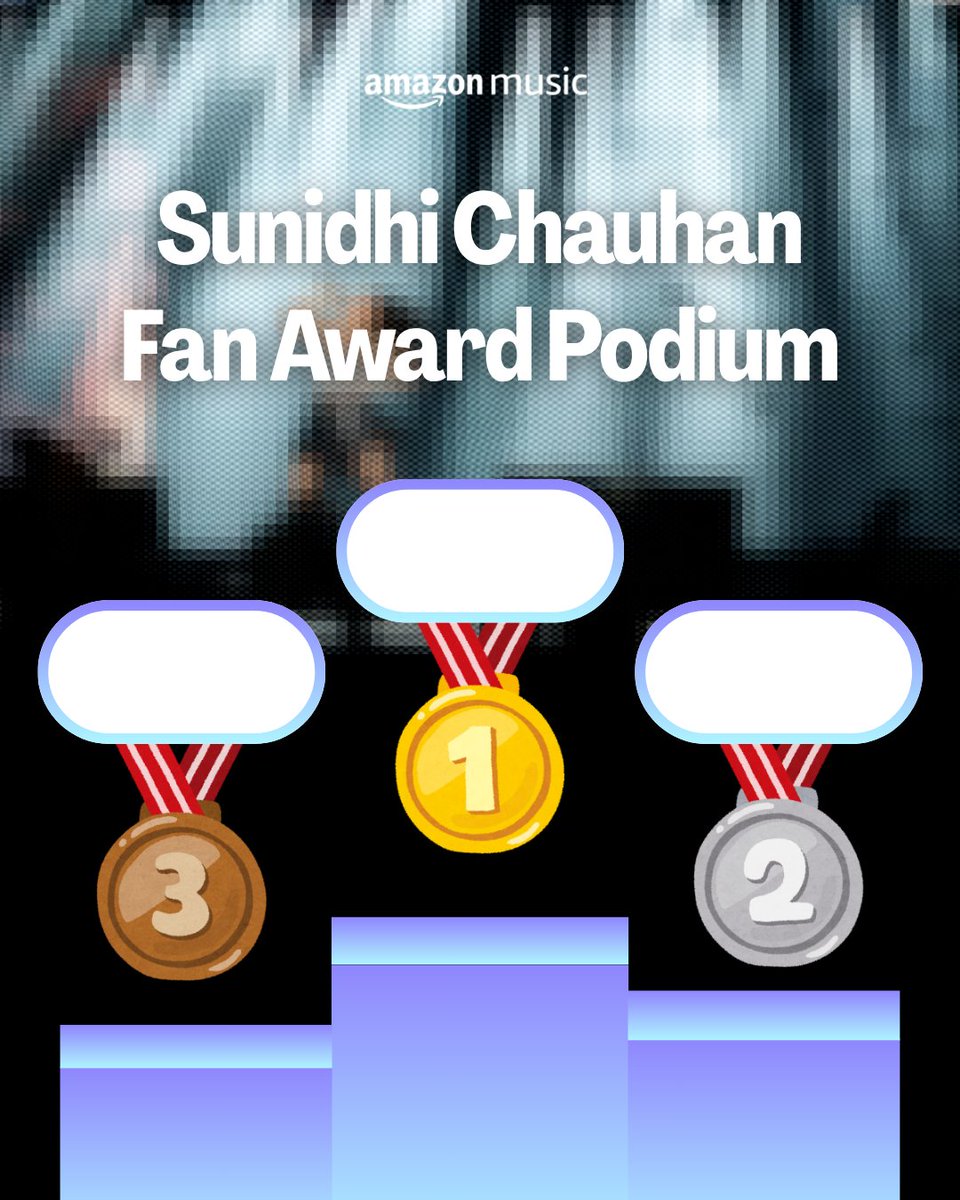 AmazonMusicIN's tweet image. It’s our Queen’s Birthday 
@SunidhiChauhan5 🏆 

Declare YOUR #Top3 Sunidhi songs as winners in the comments below 💌