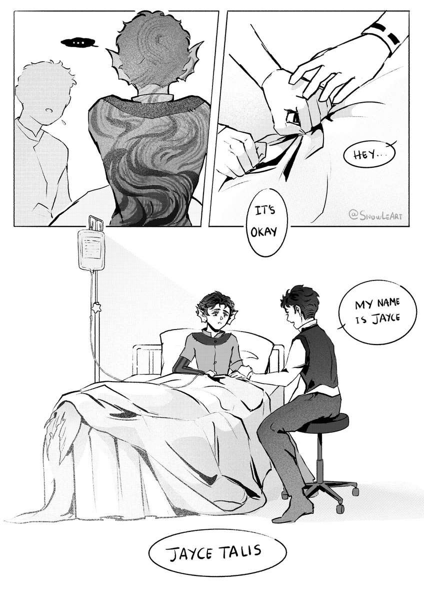 SnowLeArt's tweet photo. “Hi, my name is Jayce Talis”⚙️
Jayvik mermaid AU 
#jayvik #Viktor #Jayce #jaycexviktor #arcane #arcanesseason2 https://t.co/0dN2qmGtVt