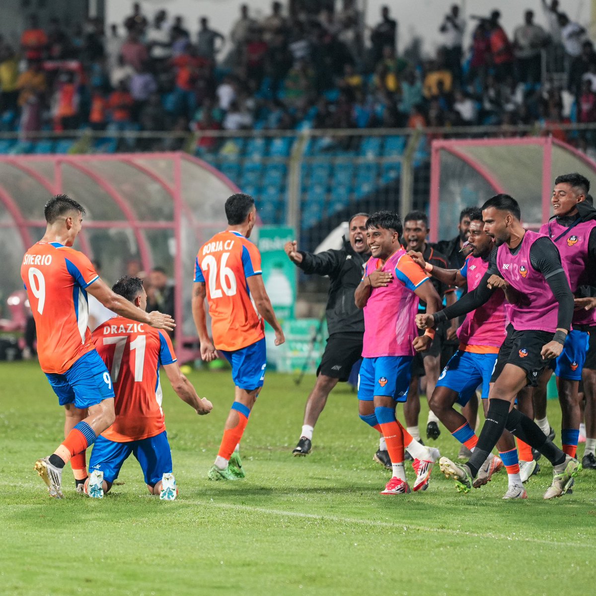 There is not better start. We suffered, we fought and we won together🧡💙 See you all in ACL2🇮🇳