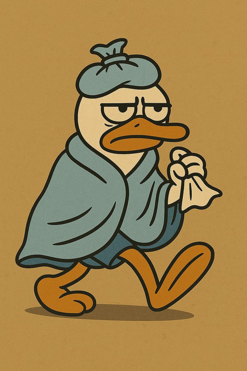 Under the weather today 🤒

But $GUGO has taught me to keep running 🦆

Going to use the time away from work today and get prepared to start streaming on <a href="/AbstractChain/">Abstract</a> 🙏

Make the most of today 💪