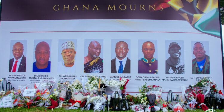 From wreath-laying to vigils,  burials to funerals and more.

In this article, we chronicle a sequence of major events that happened a week after the August 6 military helicopter crash that claimed 8 lives.

Read more: ghanafact.com/a-week-after-a…