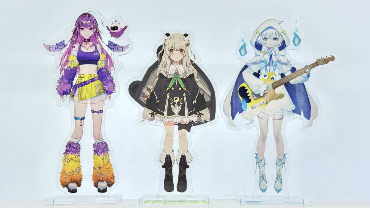 hallnoa1's tweet image. お迎え桶。
#天絆ささは 
#幽音しの
#羽流鷲りりり
#うるぱんおばけ