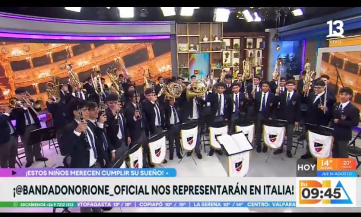 --Mientras un alumno del INBA se quema por lanzar bomba Molotov que él mismo fabricó.

Estudiantes del Colegio Don Orione y su familia durante 3 años hicieron rifas limpiaron y lavaron autos en tpo libre para costear viaje a Italia.
 #TuDia13