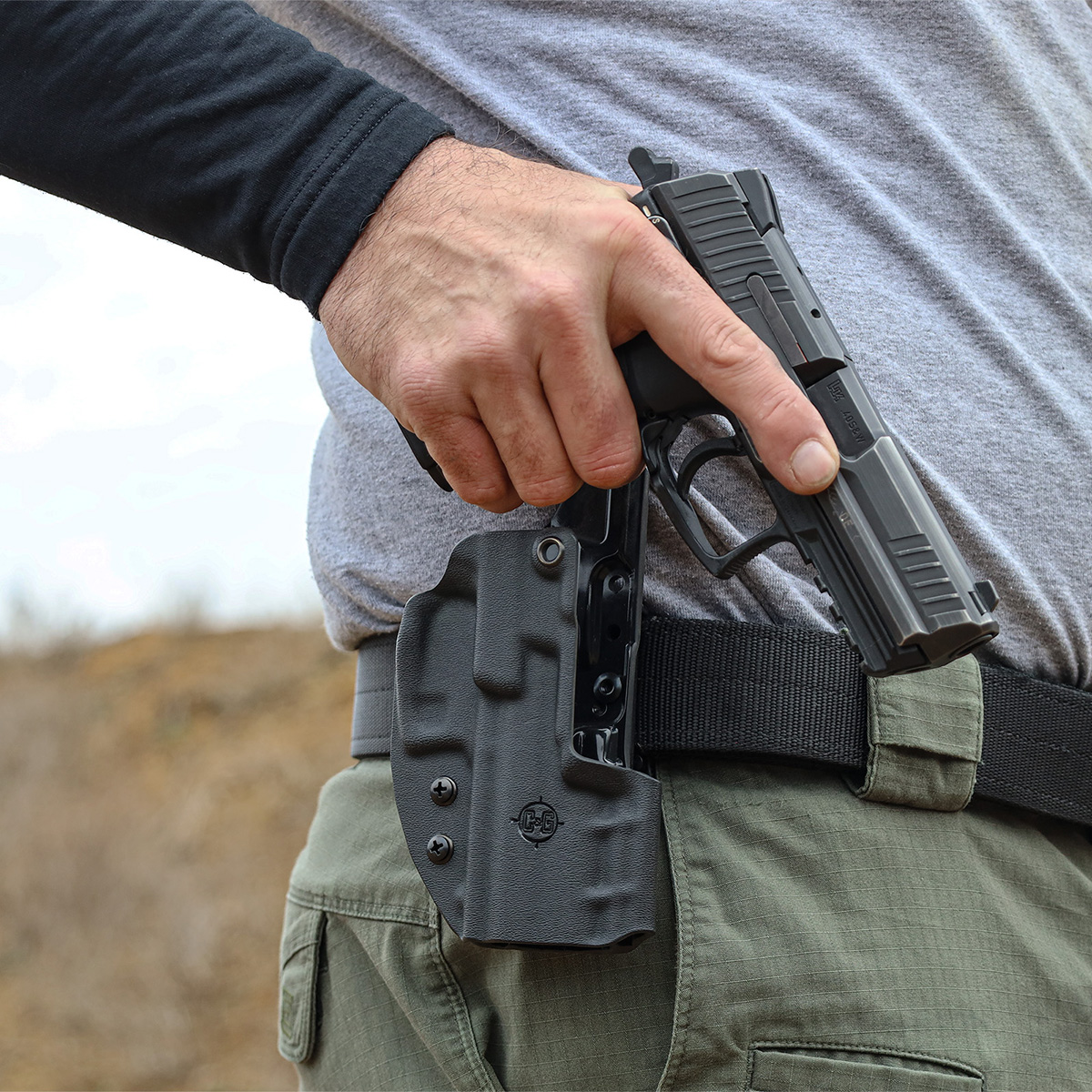 Increased longevity and reliability, offering unmatched durability in the field and on the range. TRINITY Holster System.

#TRINITY #candgholsters #candgarms