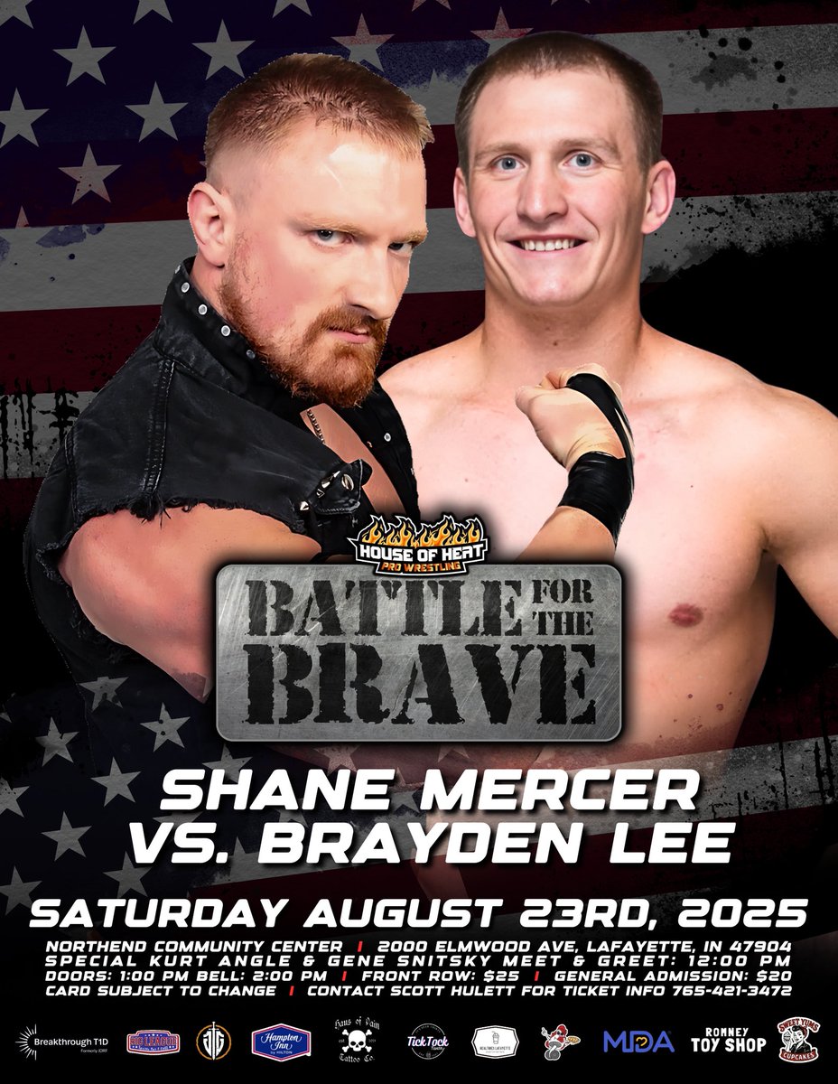 This one may be one of the most anticipated matches on the card! <a href="/theirondemon/">Shane Mercer シェーン・マーサー</a> returns to House of Heat Pro Wrestling to take on a debuting Brayden Lee! Who knows where this match will end up!