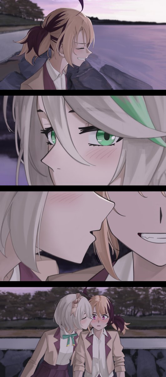 ZaobanMeiling's tweet photo. "Just The Two Of Us"

a little something inspired by a scene from an autofister fanfic called "perfect." by aboredweeb!

#autofister https://t.co/R5Y5yxqeUv