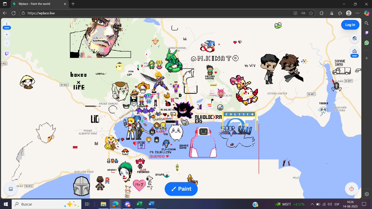 Recién descubro la existencia de wplace y, con algo de revelación de donde vivo, vi que aquí hay cosas bien lindas.