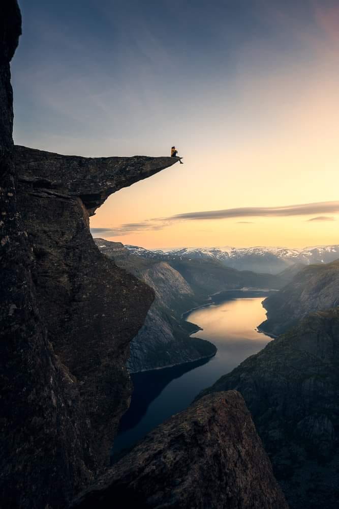 Quite Literally Living On The Edge...Trolltunga, Norway