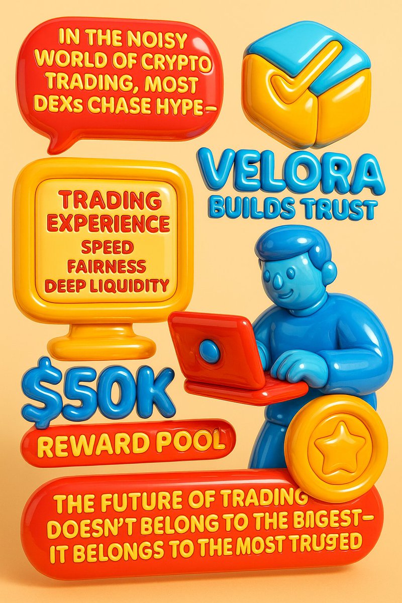 |Voltix.ai 👾 (@surajssh87) on Twitter photo In the noisy world of crypto trading, most DEXs chase hype <a href="/VeloraDEX/">Velora (formerly ParaSwap)</a> builds trust.
It’s not just another exchange; it’s a trading experience designed for speed, fairness, and deep liquidity.
With a $350K reward pool on <a href="/cookiedotfun/">Cookie DAO 🍪</a>, Velora is rewarding the community that In the noisy world of crypto trading, most DEXs chase hype <a href="/VeloraDEX/">Velora (formerly ParaSwap)</a> builds trust.
It’s not just another exchange; it’s a trading experience designed for speed, fairness, and deep liquidity.
With a $350K reward pool on <a href="/cookiedotfun/">Cookie DAO 🍪</a>, Velora is rewarding the community that