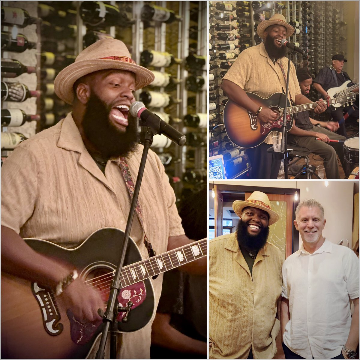 We had a blast last night in San Antonio. Best part was getting to finally meet The Mid-Watch Music in person. Musicians rarely get to attend each other’s shows so it was extremely cool to get to chat for a bit. Much respect &amp; love my friend.
#zakwebbmusic