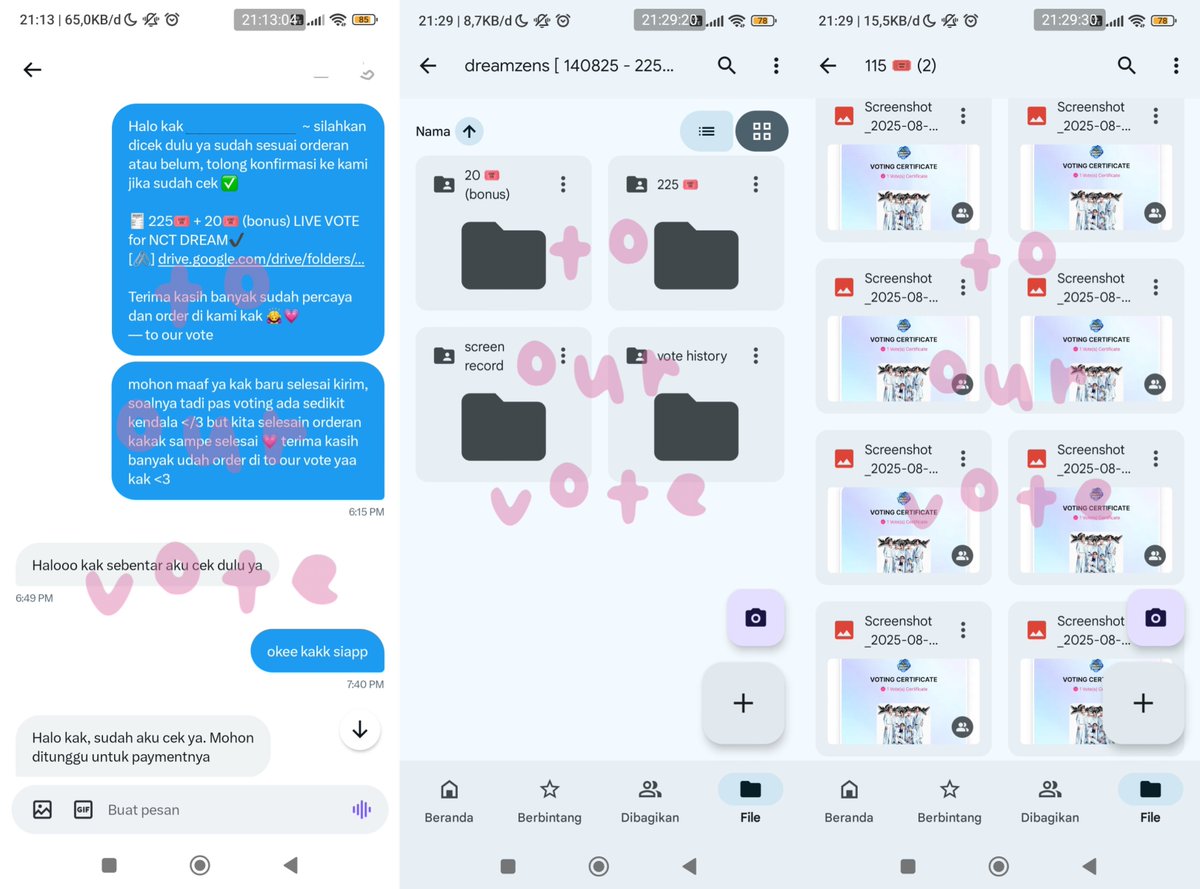 to our vote 🇮🇩 MT AFTER DM tweet media