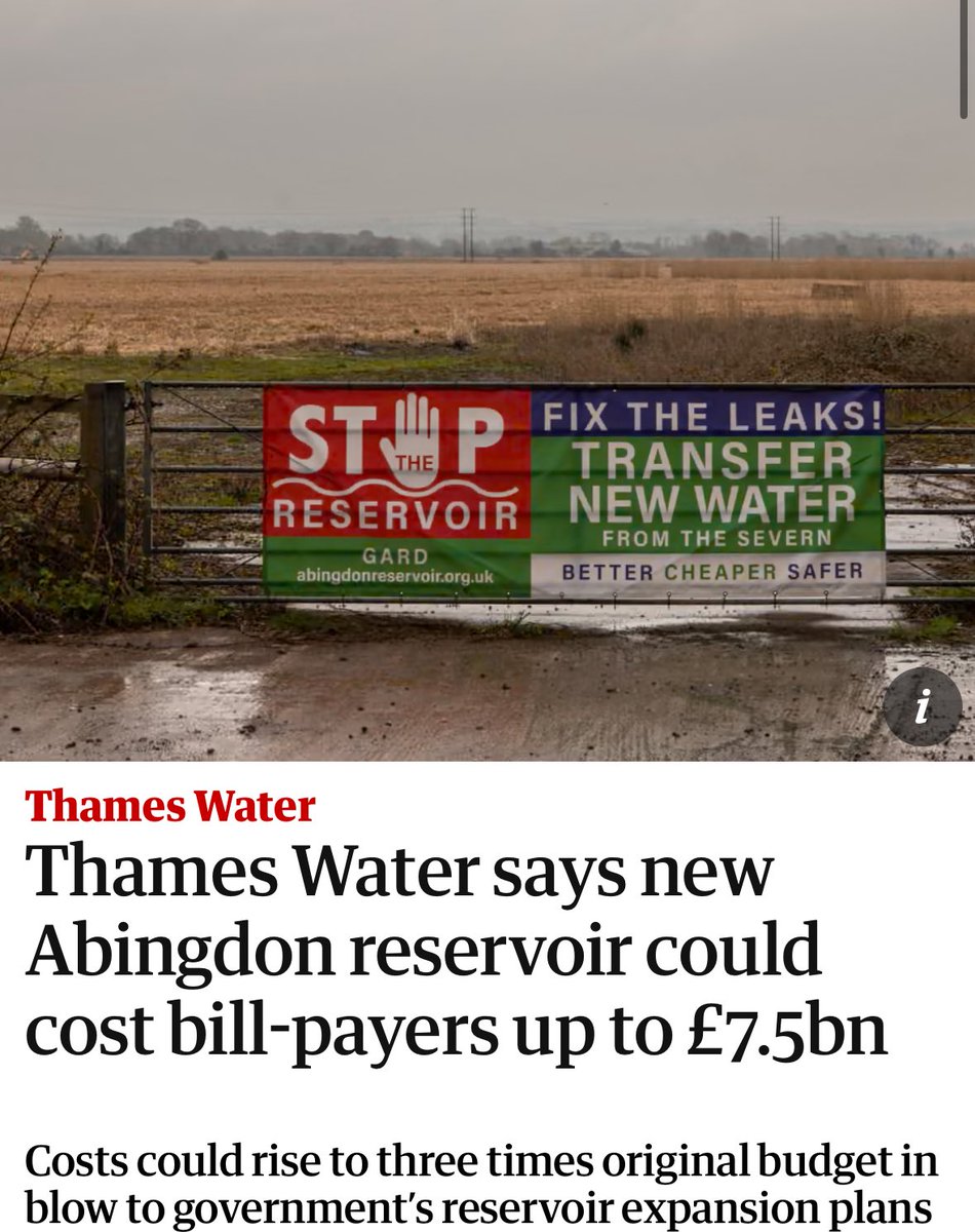 How is it that billions of pounds can be extracted in shareholder profits in the water industry, but householders have to foot the bill for new reservoirs?
