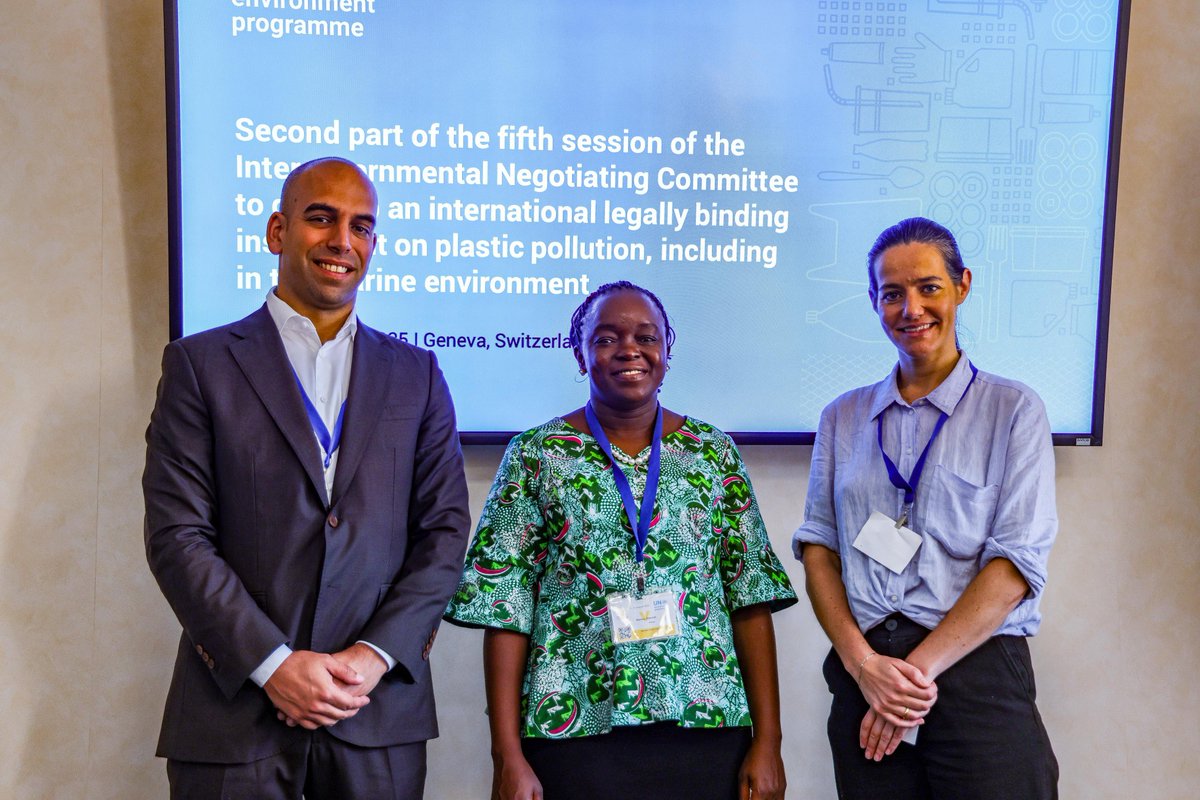 During #INC52 in Geneva, I met Ms. Roisin Greene, Head of Growth &amp; Impact at @GPAP_Forum.
We discussed strengthening 🇰🇪–GPAP collaboration to advance a #CircularEconomy, boost recycling &amp; scale innovations to combat #PlasticPollution.
Excited by GPAP’s plans to launch in Kenya,