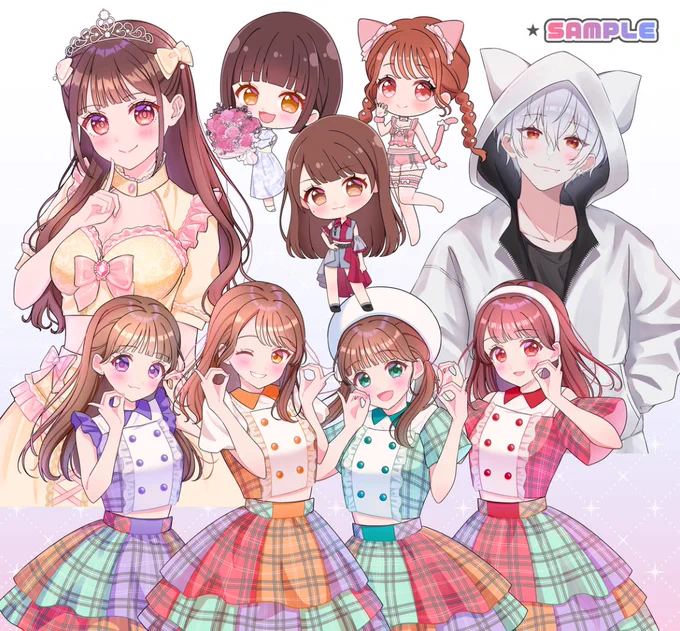 ココナラの商品ページ、イラスト差し替えてさらに可愛くなりましたー!興味ある方何卒