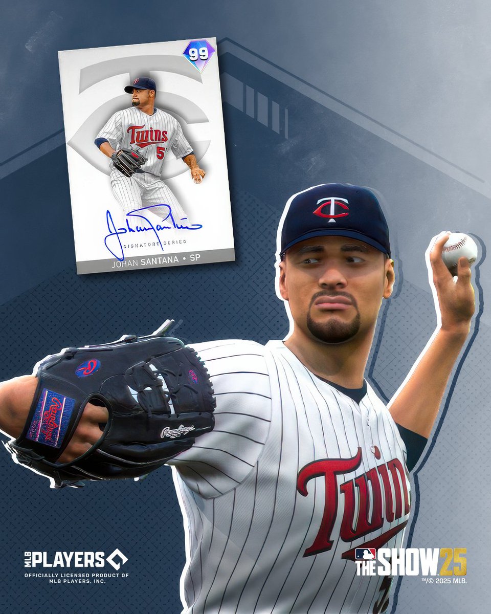 MLBTheShow's tweet photo. Squad up for the Inked Mini Season! ✒️💥

Win it all and walk away with:
🏆 Signature Series Johan Santana
💎 Signature Series DJ LeMahieu
💎 Signature Series Don Baylor

Live at noon PT in #MLBTheShow 25! https://t.co/rB50dDnvab