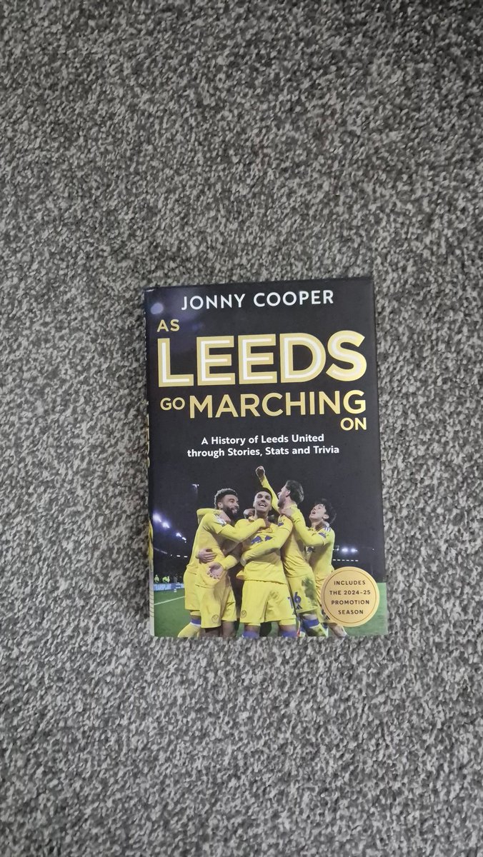 Chris carter♻️ (@chrisac24) on Twitter photo Amazon just delivered mine today , thats my Holiday read sorted 👍
<a href="/JRCooper26/">Jonny Cooper</a> <a href="/TheSquareBall/">The Square Ball</a>
#lufc
#mot
#leedsutd
#ALAW
#Yorkshire Amazon just delivered mine today , thats my Holiday read sorted 👍
<a href="/JRCooper26/">Jonny Cooper</a> <a href="/TheSquareBall/">The Square Ball</a>
#lufc
#mot
#leedsutd
#ALAW
#Yorkshire