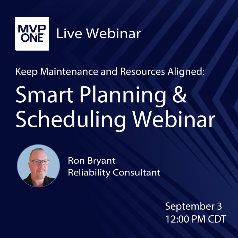 Discover ways to optimize your maintenance resources now, with smarter scheduling. Join our Smart Planning and Scheduling webinar: go.mvpone.com/Smart-Planning… #mvponecmms #webinar #maintenance #reliability
