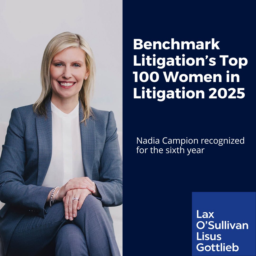 Lax O'Sullivan Lisus Gottlieb LLP tweet media
