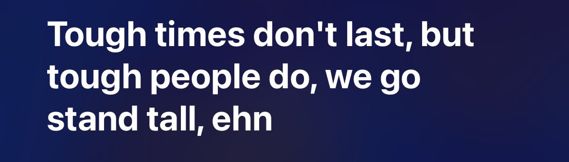 E bad or e good, we gotta pray more