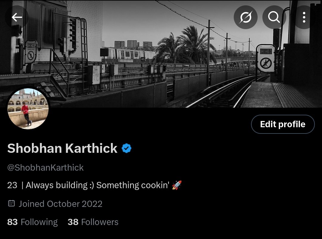 The numbers are palindrome-ing 🚀

Break even of followers-following count coming soon. Yayyyy!