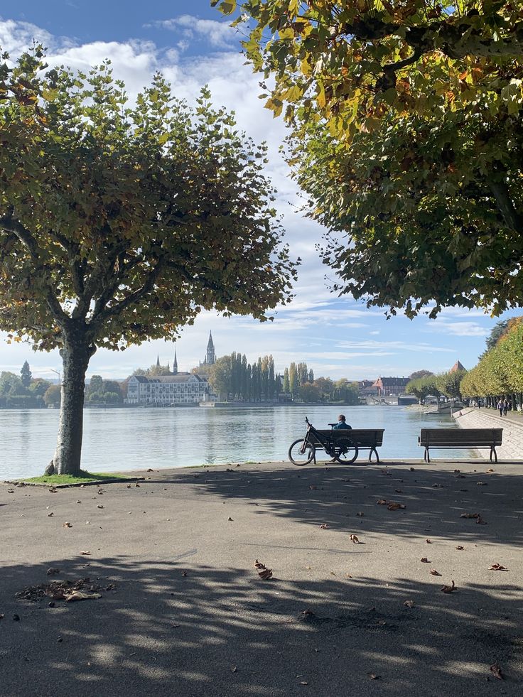 Lake Constance (Bodensee) at Constance/Konstanz, Germany.