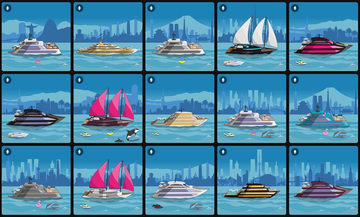 GM friends ☀️⛵️

Our partner community TACVERSE TCG minted 15 yachts yesterday and scored some insane ones 🤯

Check out the golden Megayacht! ✨

Only 2 Megayachts left among the unminted NFTs — 375 remaining 👀