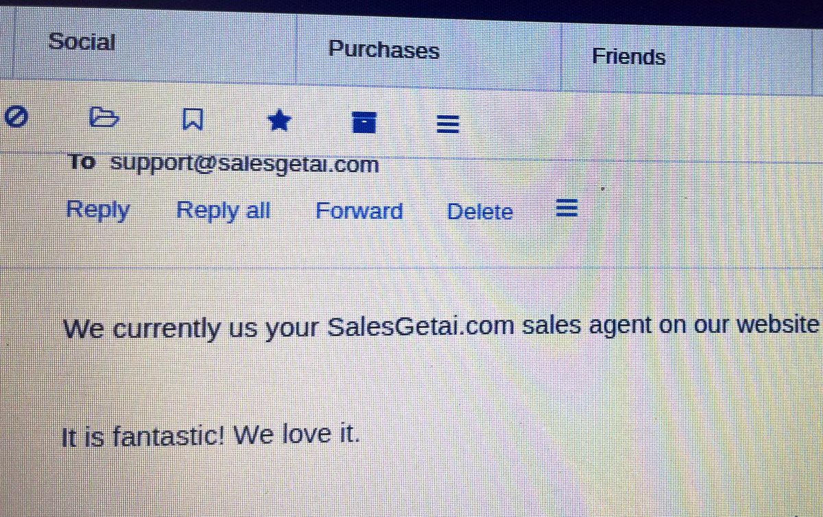 Arthur Katcher (@arthurkatcher) on Twitter photo Just received this feedback from a customer of <a href="/SalesGetAI/">SalesGet AI</a>
One of the best feelings for a founder ever —
— To know that your product serves its purpose well and brings actual benefit (hot leads in our case) to the world. Just received this feedback from a customer of <a href="/SalesGetAI/">SalesGet AI</a>
One of the best feelings for a founder ever —
— To know that your product serves its purpose well and brings actual benefit (hot leads in our case) to the world.