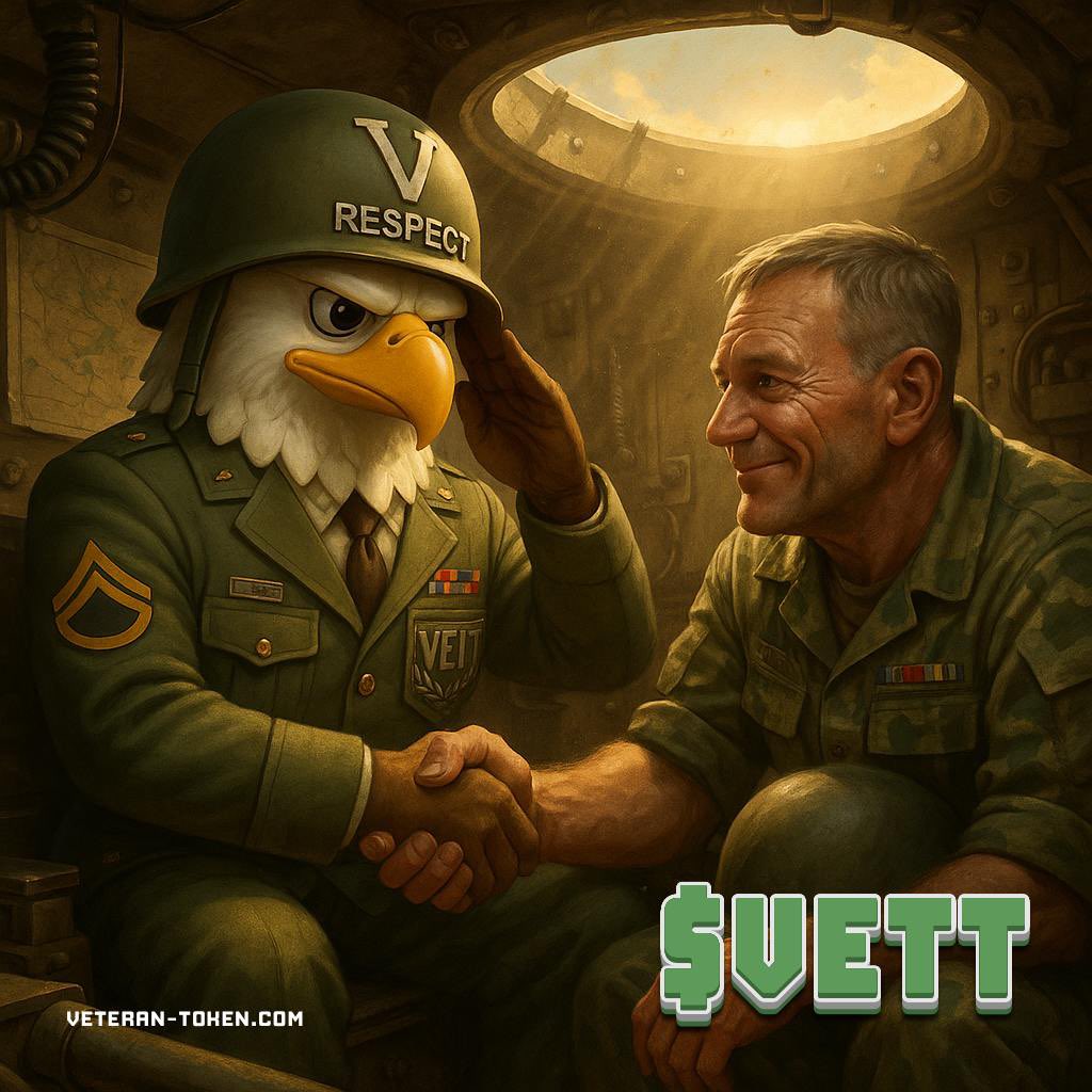 VETT_Token (@veteran_token) on Twitter photo <a href="/USMC/">U.S. Marines</a> We honor these very special Veterans, as well as all other Veterans who have honorably served 🫡
$VETT's mission is to provide continuous support to Veteran charities by leveraging blockchain technology. The project is committed to making a meaningful impact on the lives of <a href="/USMC/">U.S. Marines</a> We honor these very special Veterans, as well as all other Veterans who have honorably served 🫡
$VETT's mission is to provide continuous support to Veteran charities by leveraging blockchain technology. The project is committed to making a meaningful impact on the lives of