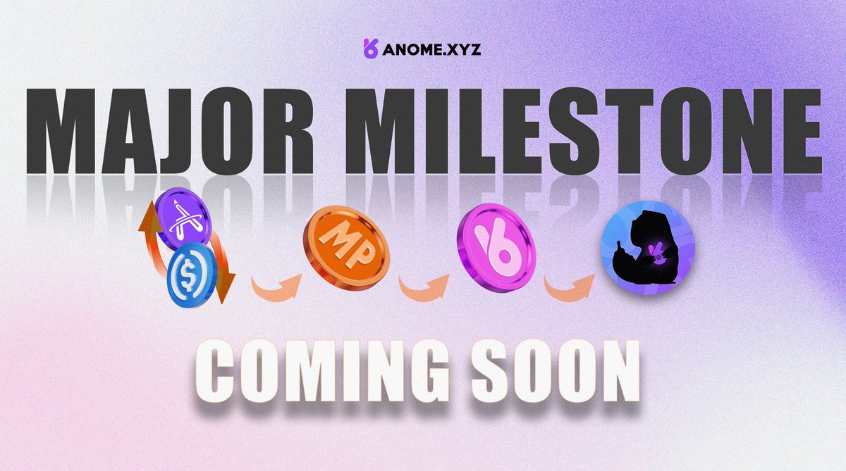 Anome_CN's tweet photo. ⏳ 倒計時啟動!
72 小時內
ANOME 將釋出多項改變遊戲規則的更新
🔥 重塑你的遊戲體驗
⚡ 引爆全新鏈上時代
👀 敬請期待!
#ANOME #Web3Gaming #GameFi #UpdateIncoming https://t.co/qspy9Z4mnP