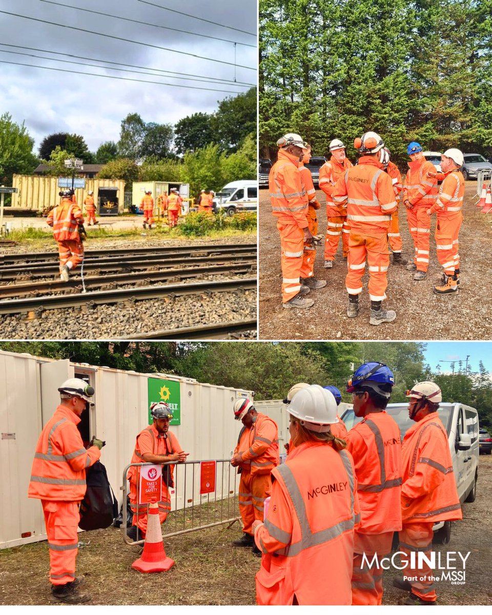 🚧 Team McGinley were on the ground 24/7 for 11 days, supporting Network Rail at Heaton Norris Junction, Stockport.

#NetworkRail #Infrastructure #RailProjects #HeatonNorris #RailwayEngineering