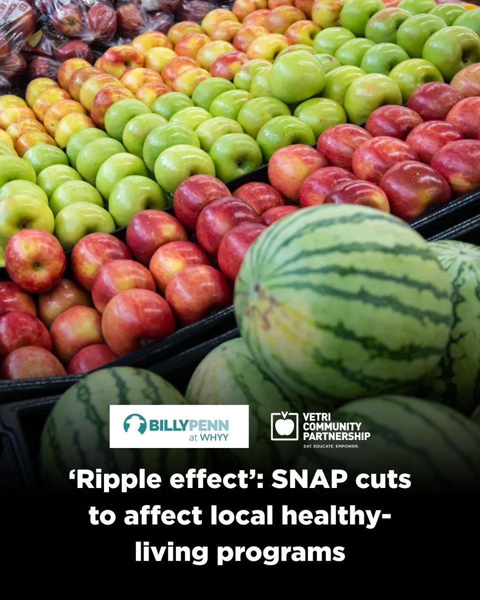 vetricommunity's tweet photo. Recently, Vetri Community Partnership’s CEO Maddy Booth sat down to have a candid conversation with @billy_penn reporter @ComberWilen about the impact that cuts to SNAP-Ed will make on the kids we serve.

Read the full article here: https://t.co/98YNVNyka8 https://t.co/jtt55BDIkR