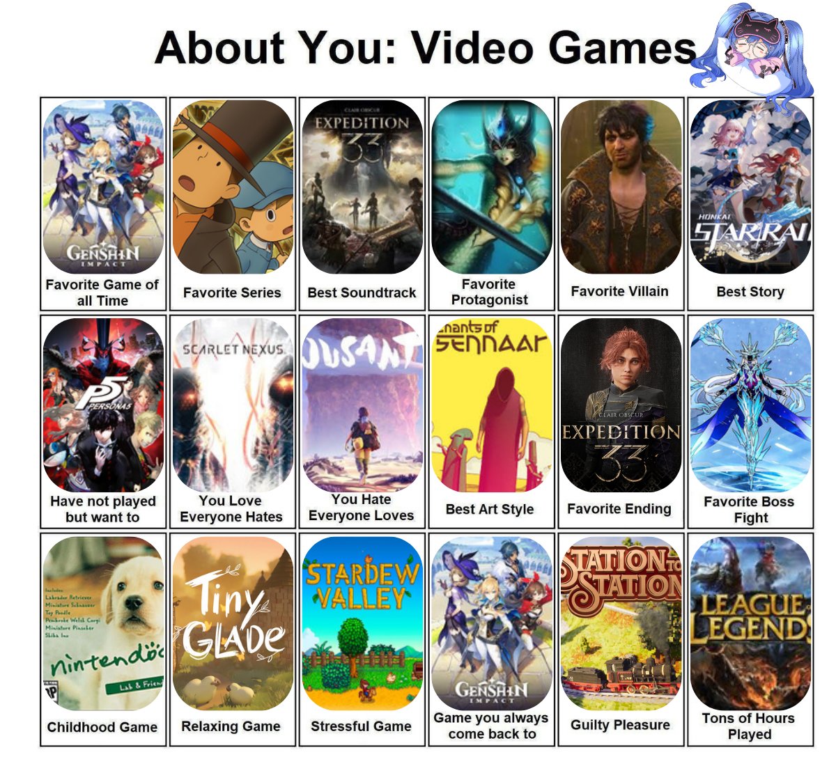 YES I FIND STARDEW STRESSFUL I'M NOT SORRY!!

What do you think about this list ? 👉👈