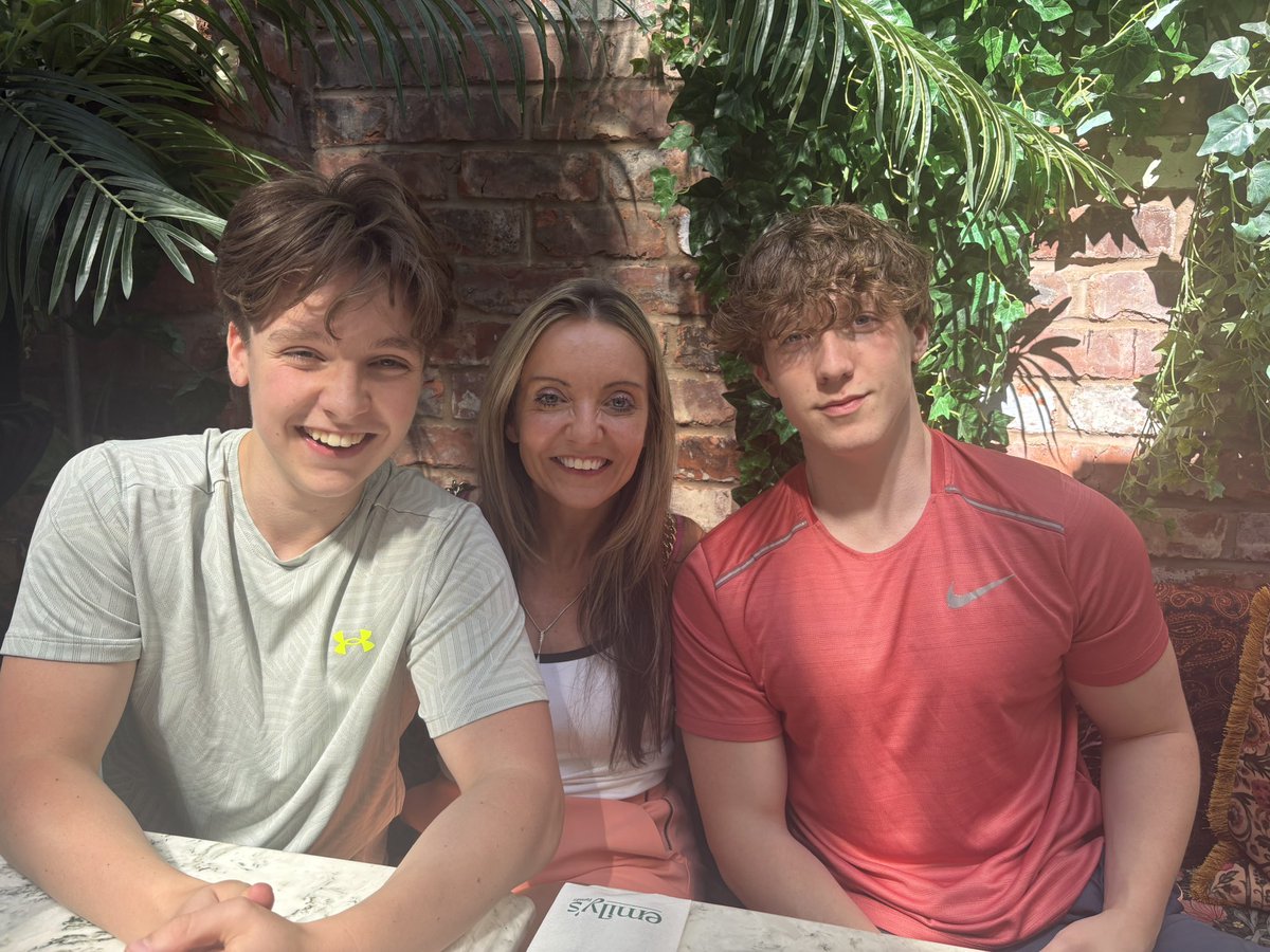 camilleheaney's tweet photo. @RangeHighSch  thank you for the wonderful teaching both @MatteoHeaney @JacobHeaney21  had. I couldn’t be more grateful for a school who’s teachers lead with care - school days officially over now Jacob finished too  - end of an era ❤️#ALevelResults https://t.co/g5znPFD4bn