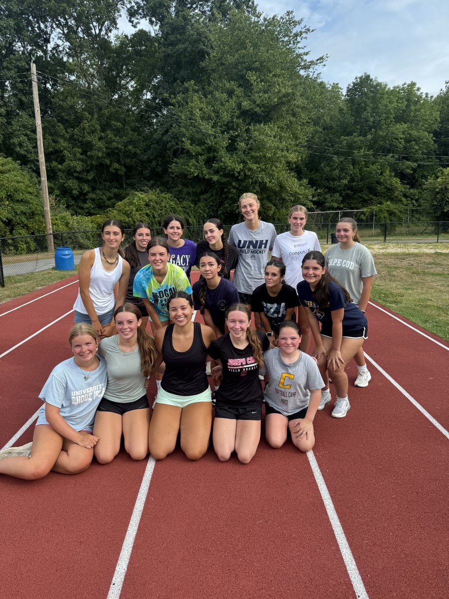 These athletes worked hard all summer to prepare for Monday! Can’t wait for season 11 to start! Let’s gooo!! 🏑❤️<a href="/DrTGreene/">Tammy Greene, EdD</a> <a href="/Emmaschoony7/">Emma</a> <a href="/CaseSports/">Joseph Case HS Athletics</a>