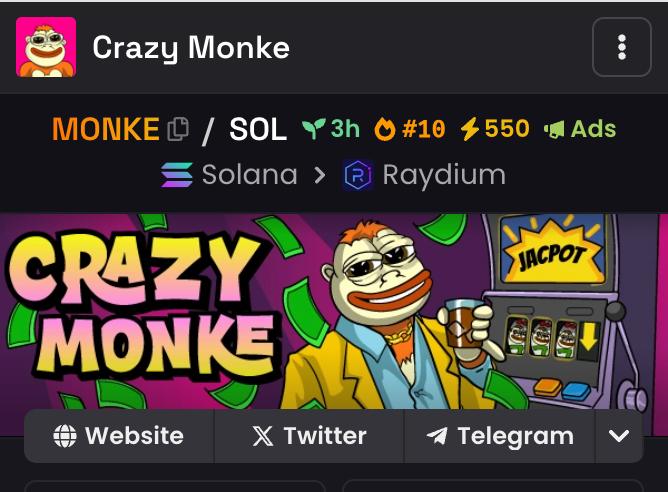 CRAZY MONKE tweet media
