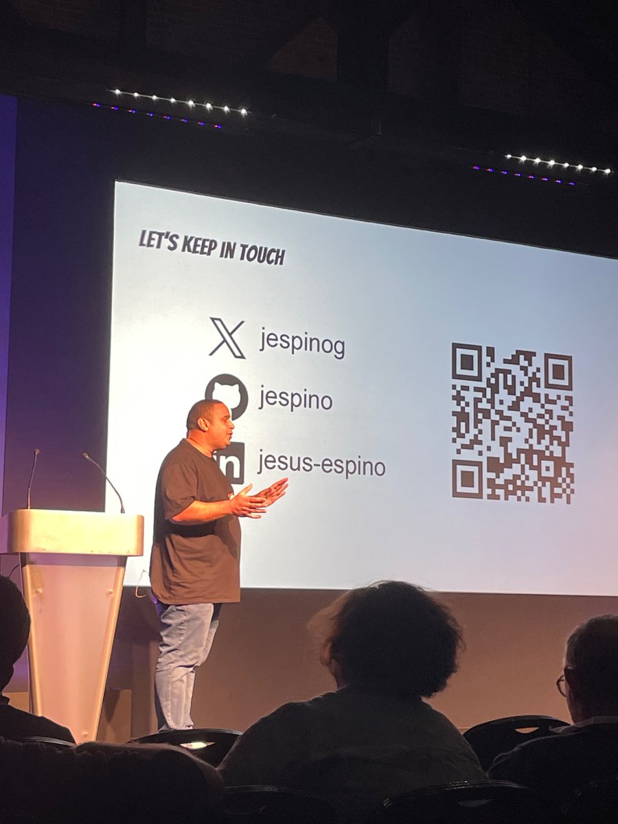 Daniela Petruzalek (@danicat83) on Twitter photo Unfortunately I missed the beginning of <a href="/jespinog/">Jesús Espino</a>’s talk but I always love his deep dives into the Go source code! I need to catch up later on video! <a href="/gopherconuk/">GopherCon UK</a> Unfortunately I missed the beginning of <a href="/jespinog/">Jesús Espino</a>’s talk but I always love his deep dives into the Go source code! I need to catch up later on video! <a href="/gopherconuk/">GopherCon UK</a>