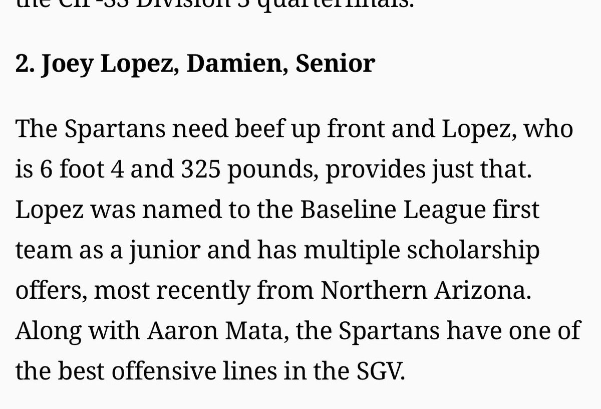 Joseph (Joey) Lopez (@joey_lopez64) on Twitter photo Thank you <a href="/SGVNSports/">Fred J. Robledo 👨🏻💻</a> for the article <a href="/DamienFootball_/">Damien Spartan Football</a> <a href="/JStew8/">James Stewart</a> <a href="/Coach_AFlores/">Jose Flores</a> <a href="/Coach_Iona/">Iona Uiagalelei</a> Thank you <a href="/SGVNSports/">Fred J. Robledo 👨🏻💻</a> for the article <a href="/DamienFootball_/">Damien Spartan Football</a> <a href="/JStew8/">James Stewart</a> <a href="/Coach_AFlores/">Jose Flores</a> <a href="/Coach_Iona/">Iona Uiagalelei</a>