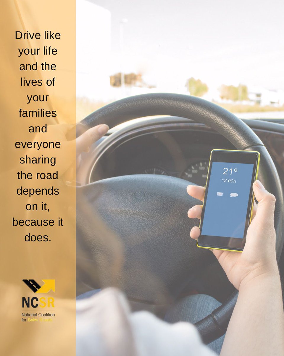 MelissaWandall's tweet photo. Life-saving choices behind the wheel:
๐ด Stop on red
๐ต Stay distraction-free
๐ฆ Slow down, buckle up
๐ Donโt tailgate
๐ฎโ๐จ Avoid road rage
๐ Watch children in school zones
Drive like your life & the lives of others depends on it, cuz it does.
#roadsafety #visionzero https://t.co/fEOVqlpQHW