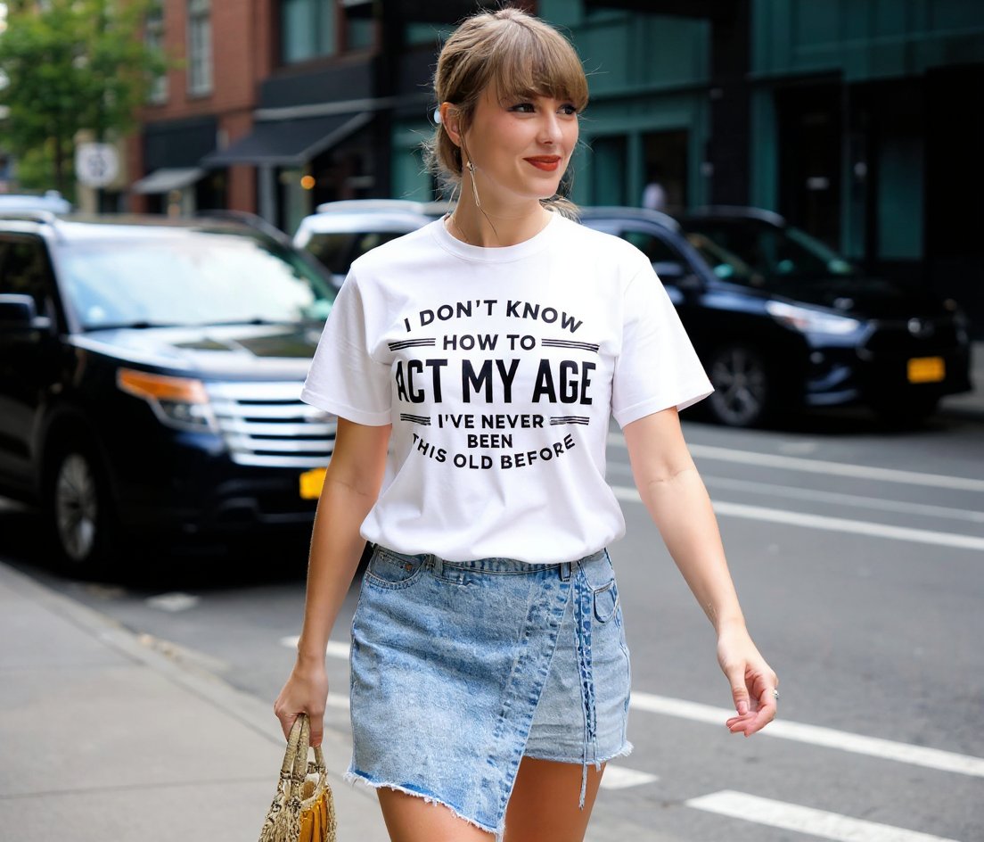 printhaysrobert's tweet photo. Funny I Don't Know How to Act My Age - T-shirt

Link: https://t.co/VlZgwvzdUs

#taylorswift #selenagomez #arianagrande #swifties #taylornation #swiftie #reputation #lover #folklore #love #justinbieber #taylor #taylorsversion #ts #music #taylorswiftedit #speaknow #red #fearless https://t.co/8qUZzb1eGu