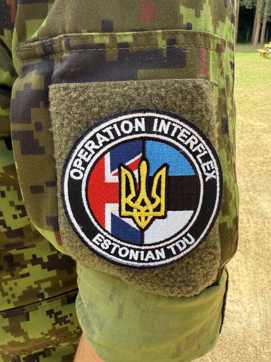 sakkov's tweet photo. First trip out of London in my new capacity -  observing training of 🇺🇦 section commanders at Operation Interflex in 🇬🇧 by 🇪🇪 instructors. #SlavaUkraini #Interflex #kaitseliit ⁦@Kaitsevagi⁩ ⁦@MFAestonia⁩ https://t.co/mdThYEM9mE