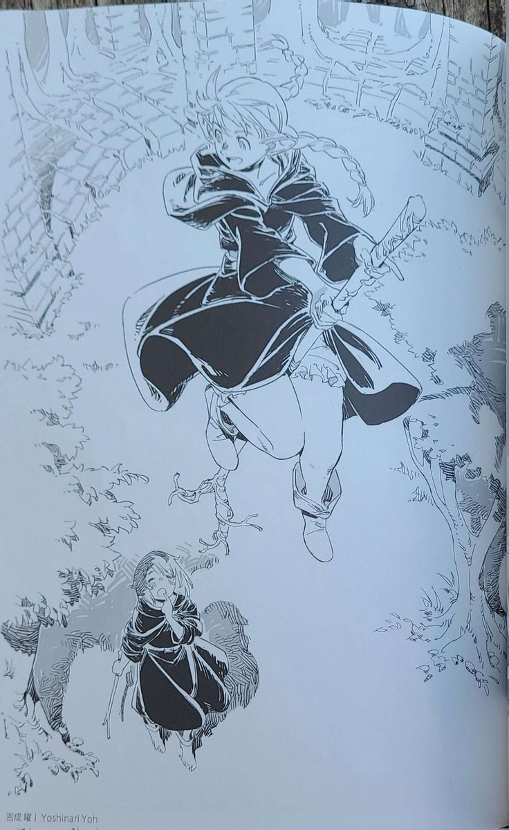 Farcille from the Studio Trigger artbook