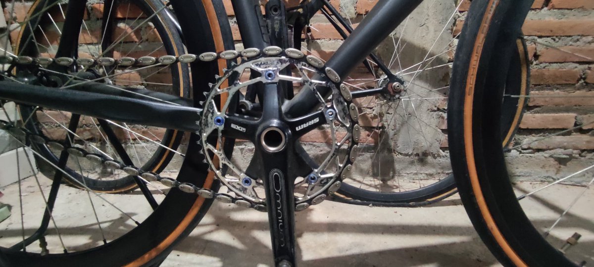 RahmatullohBayu's tweet photo. Wts
CranksetOmnium+sakrakenta 49t
Panjang crankarm 170,bcd 144

3,3 nett
#fnfjb https://t.co/iZVL9PHRlA