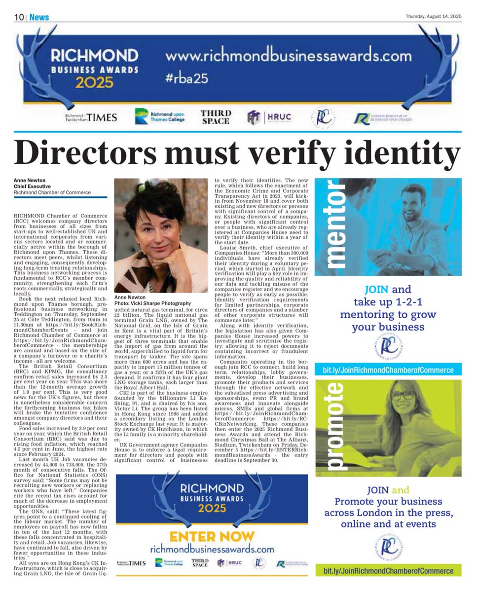 Richmond upon Thames Borough-wide business and London, UK economy press updates. 

Richmond Chamber of Commerce bit.ly/JoinRichmondCh…

<a href="/LBRUT/">Richmond Council</a> <a href="/richmondtimes/">RTT</a> <a href="/allianz_stad/">Allianz Stadium</a>