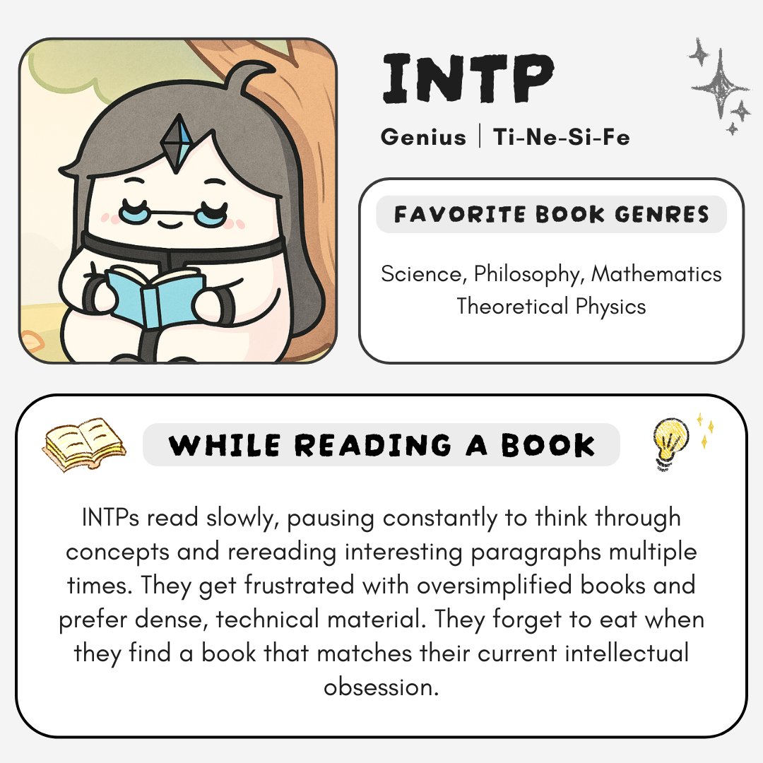 BooTheApp's tweet photo. The book isn’t over, but I am. #16personalities #infp #infj #intj #isfp #isfj #istp #istj #entp #enfp #enfj #estp #estj #esfj #intp #entj #esfp #BooWorld https://t.co/jAjpagL4gT
