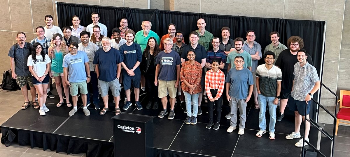 10–13 Aug 2025, the DEAP-3600 team gathered at Carleton University — in person and online — to exchange results, spark ideas, and set new goals. These face-to-face moments keep our collaboration strong in the hunt for #darkmatter’s secrets.
#DEAP3600
<a href="/cu_research/">Carleton University Research</a> <a href="/SNOLABscience/">SNOLAB</a>