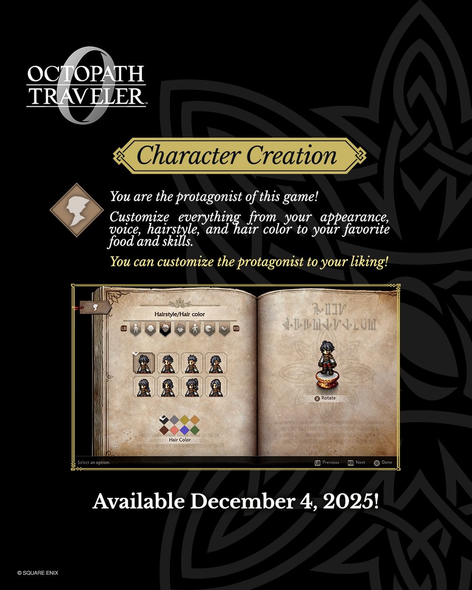 Square Enix HD-2D Games tweet media