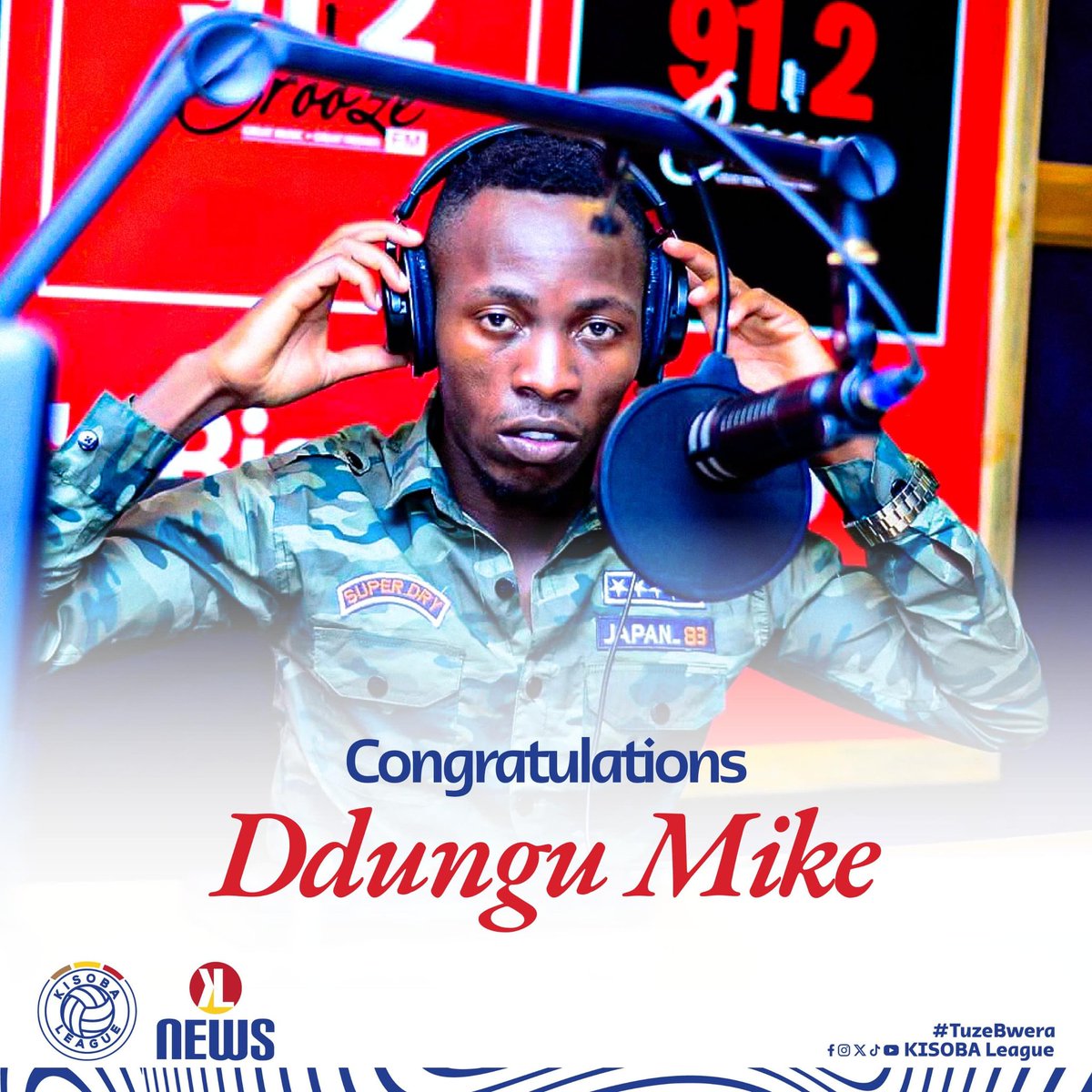 KISOBA League News (@kl__news) on Twitter photo Hello Dungu Mike <a href="/YiyoEjja/">Ddungu Mike</a> We at KISOBA LEAGUE wish you all the best at your new duty station, "Crooze FM".
#TuzeBwera || #KISOBALeagueSnIV Hello Dungu Mike <a href="/YiyoEjja/">Ddungu Mike</a> We at KISOBA LEAGUE wish you all the best at your new duty station, "Crooze FM".
#TuzeBwera || #KISOBALeagueSnIV