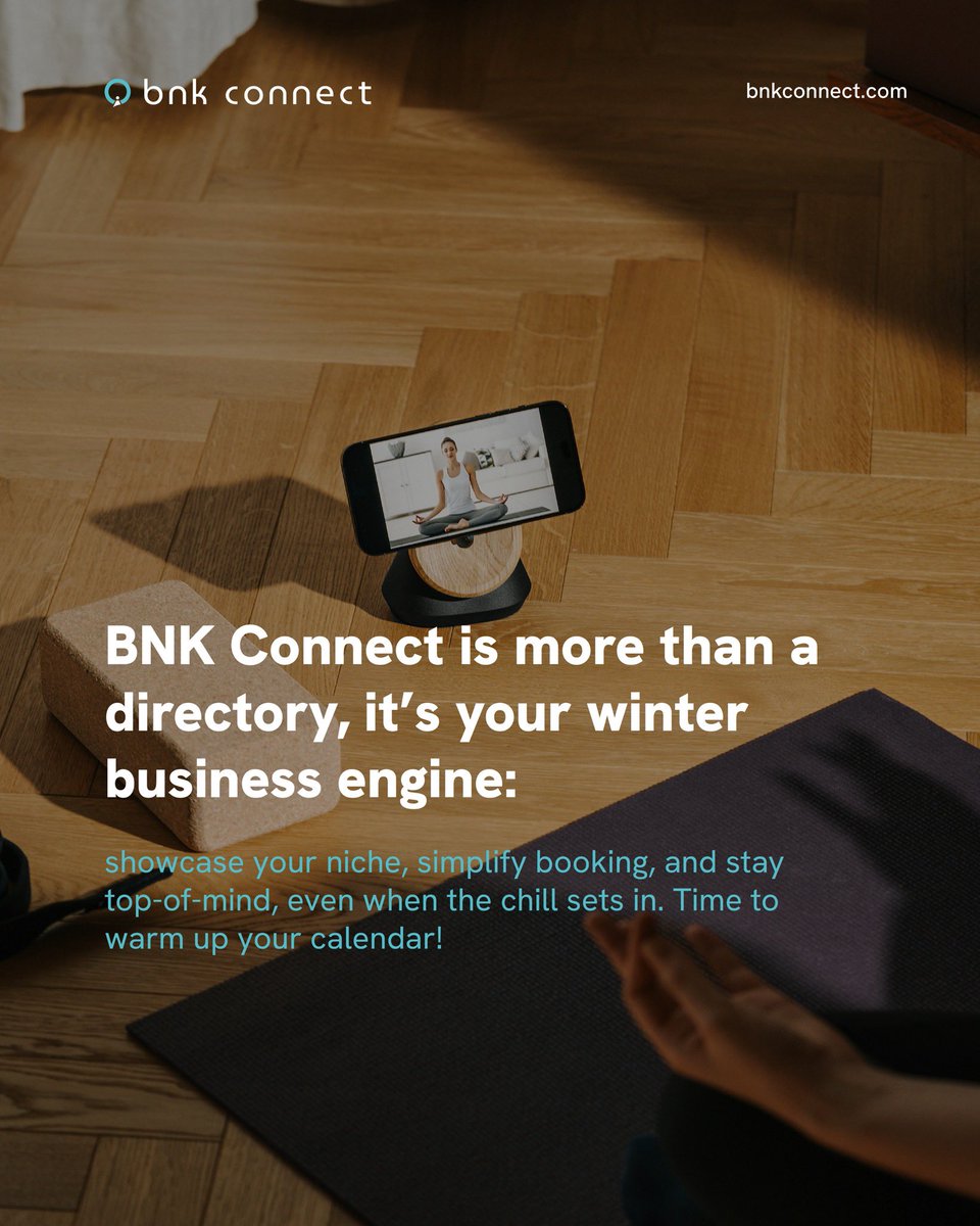 BNKConnect's tweet image. Winter slowing you down? BNK Connect keeps you booked, visible &amp;amp; thriving with winter-ready offers, promos, and perks. Don’t fight the freeze, own it.

👉 Sign up and heat up your bookings today!

#StayBooked #BNKConnect #WinterBusiness
